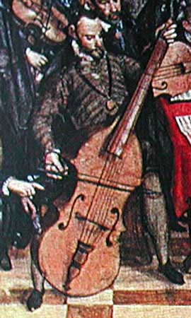 viola da gamba violone