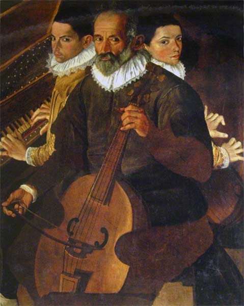 Viola da gamba, Italian 16th C.