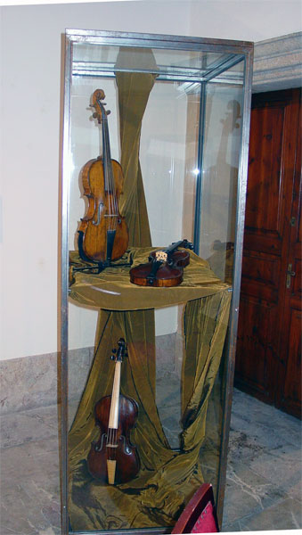 violin and viola by Johann Christoph Leidolff