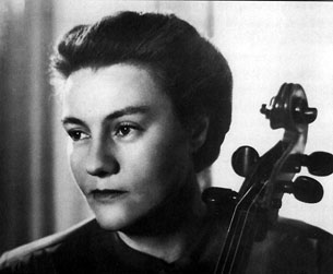 Eva Heinitz in younger years