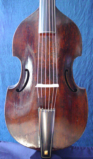 Bass viola da gamba by Edward Lewis (London, 1687)
