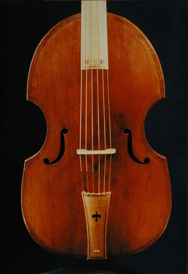 bass viola da gamba by Ventura Linarolo, Venice, 1585