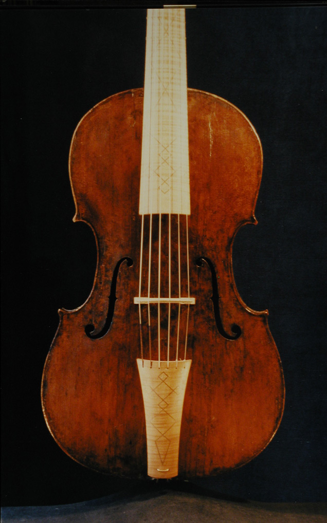 Bass viola da gamba by Giovanni Paolo Maggini