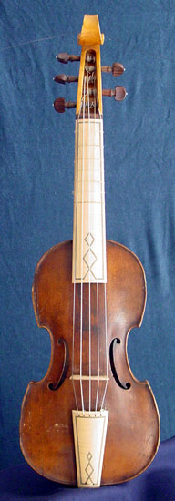 treble viola da gamba in one of the Ganassi-shapes