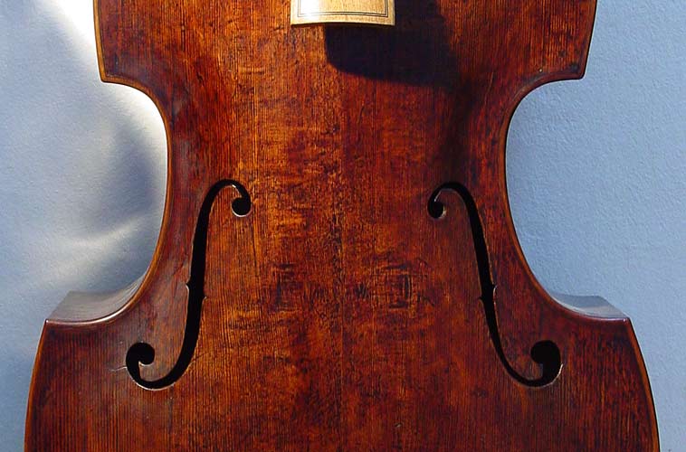 Violone double bass Johann Georg Thir