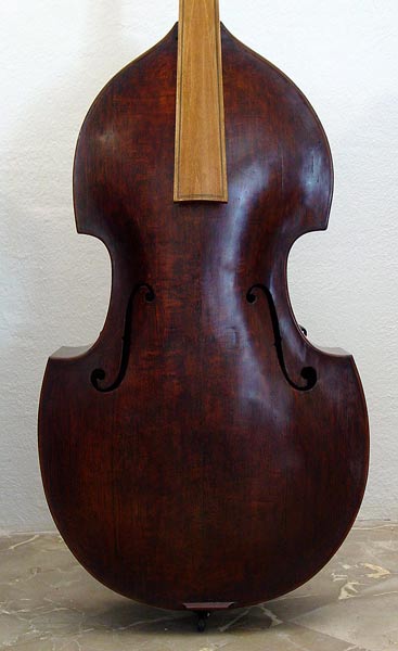 Violone double bass Johann Georg Thir