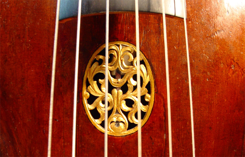 Viola da gamba by Jacob Stainer, Absam, 1671