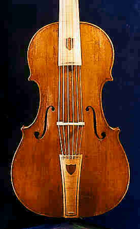 Bass viola da gamba by Giovanni Battista Grancino, Milano, 1697