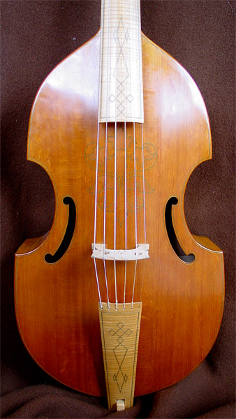 Viola da gamba after John Rose (1580) built by John Pringle, London