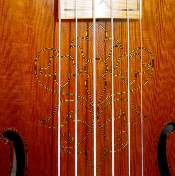 Viola da gamba after John Rose (1580) built by John Pringle, London