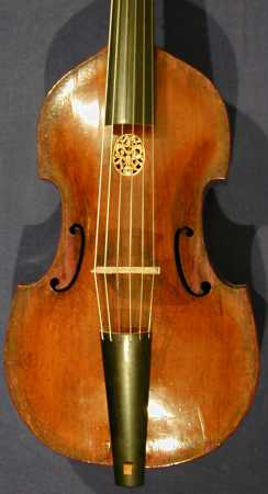 Bass viola da gamba by Jakob Stainer, Absam, 1671
