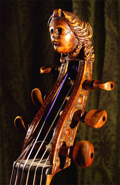 Viola da gamba Joachim Tielke (Hamburg, 1683)