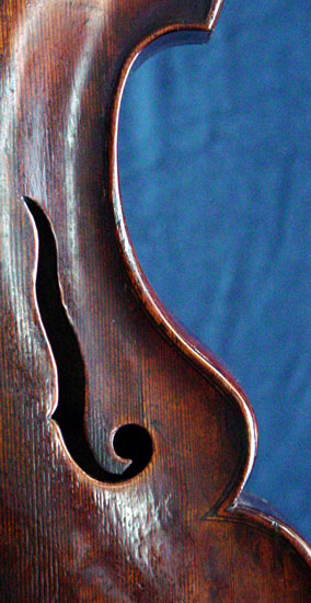 Treble viol in festoon form II, ca. 1730