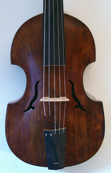 bass viola da gamba by Ventura Linarolo, Venice, 1585