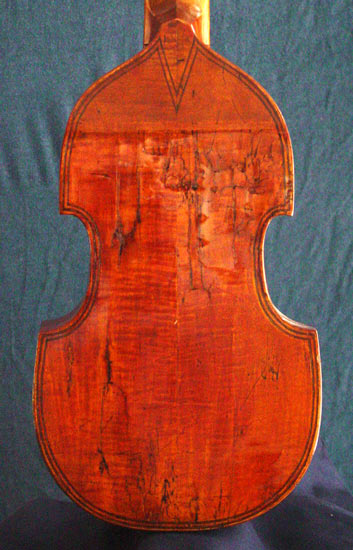 viola da gamba treble by Henry Jaye(?), London, ca. 1620