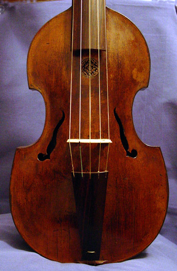 viola da gamba by Mathias Joannes Koldiz, Munich, 17?6