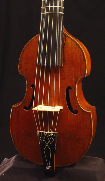 Vioa da gamba Pardessus de viole, front