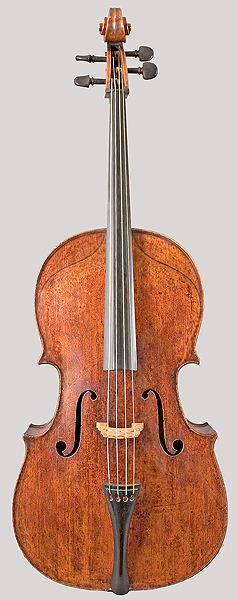 Bass viola da gamba by Antonio Stradivari