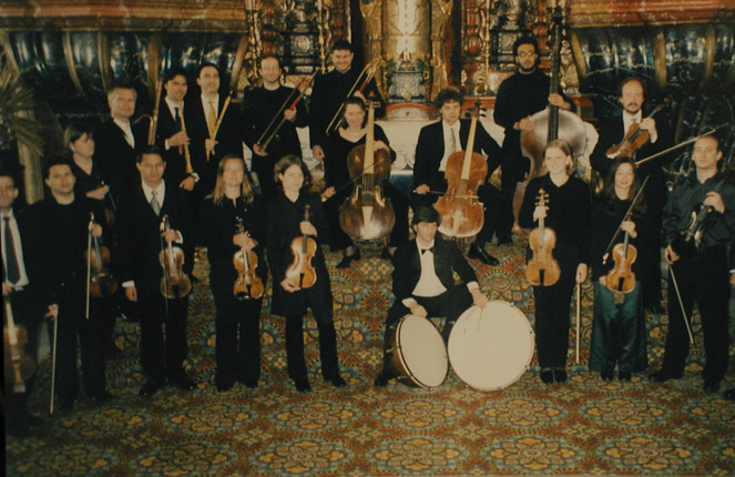 Orpheon Orchestra in Switzerland, June, 2001