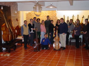 Some of the viol players