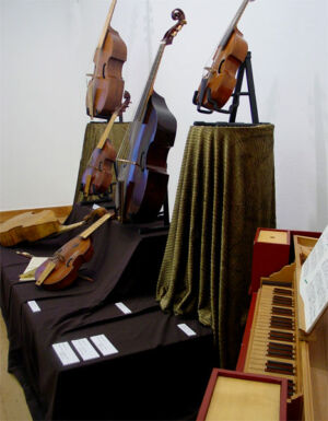 A viola da gamba consort