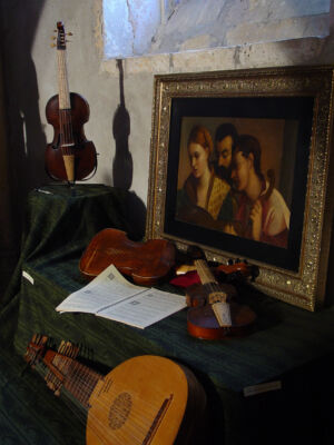 Renaissance violas da gamba