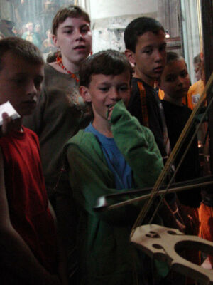 Our young visitors..