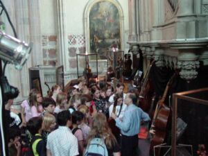 Our young visitors..