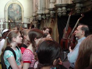 Our young visitors..