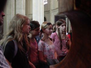 Our young visitors..